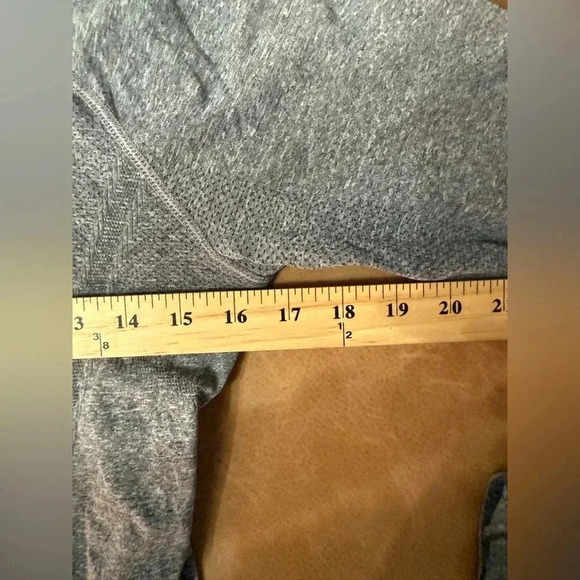 Athleta Fast Track Jacket Heather Gray Full Zip Women’s Size Medium - Picture 6 of 8